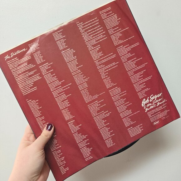 3 For 15 🌞🙌 Vintage Bob Seger "The Distance" Vinyl Record – GUC - Picture 3 of 4